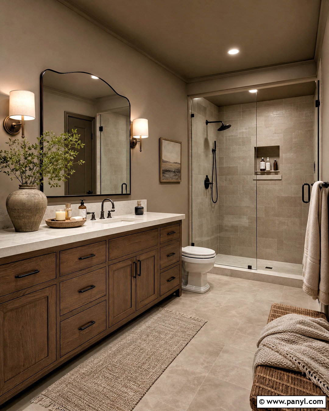 Mushroom Taupe Bathroom Paint - 20 moody bathroom paint colors