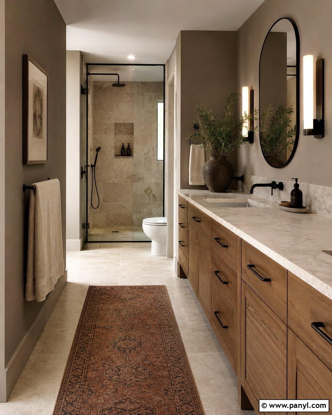 Mushroom Taupe Bathroom Walls - 20 Bathroom Wall Colors 2027