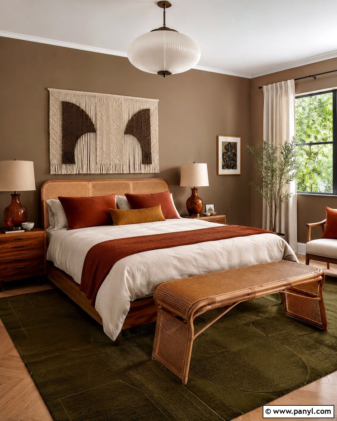 Mushroom Taupe Bedroom Walls - 20 70S Wall Paint Colors