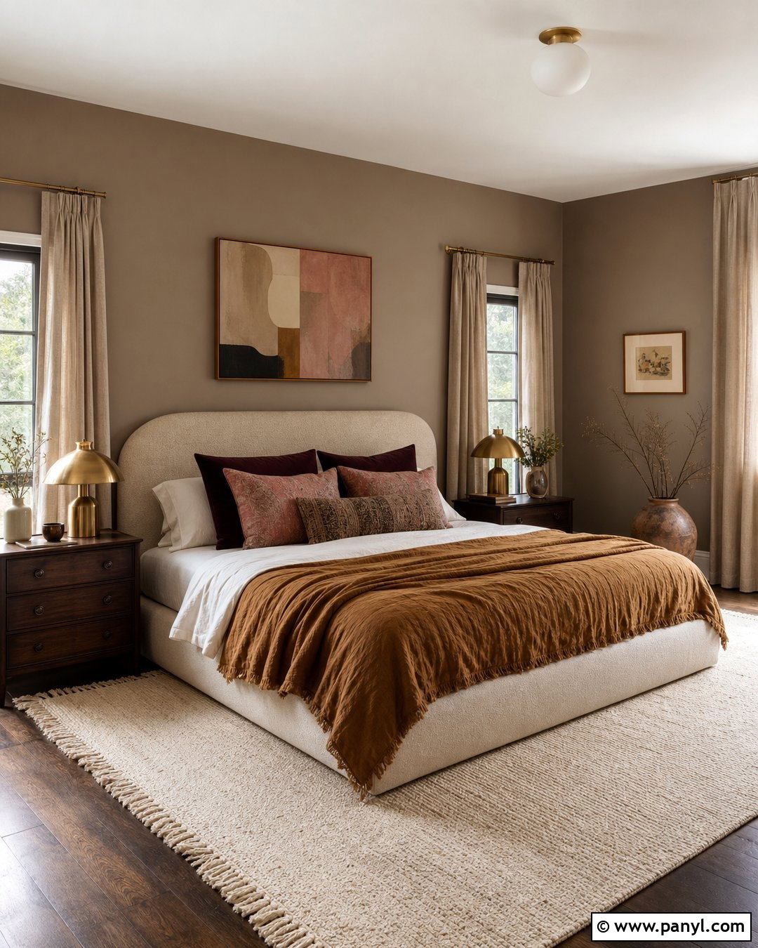 Mushroom Taupe Boho Walls - 30 Boho Wall Colors
