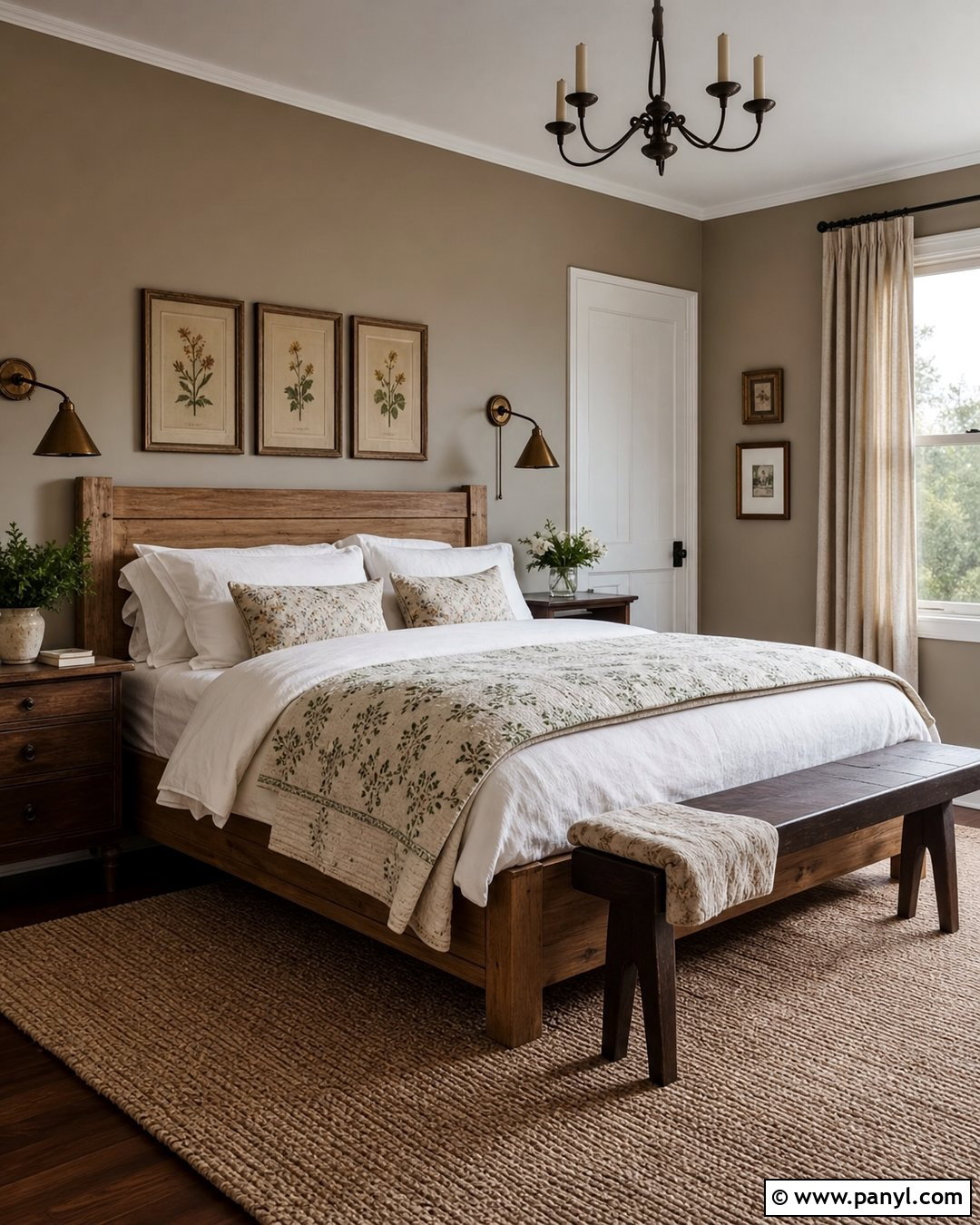 Mushroom Taupe Farmhouse Walls - 20 Farmhouse Style Wall Colors