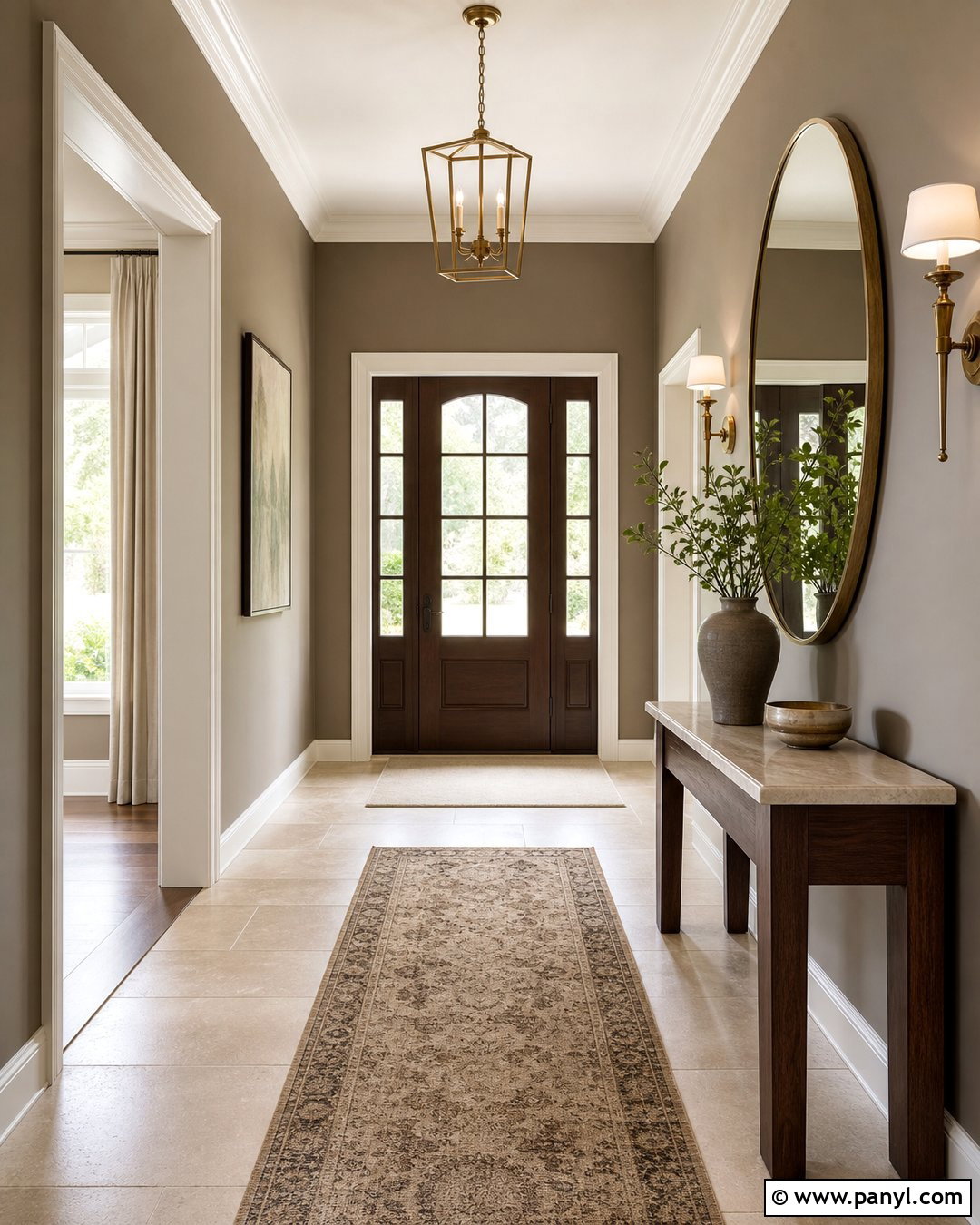 Mushroom Taupe Foyer - 20 Best Foyer Colors