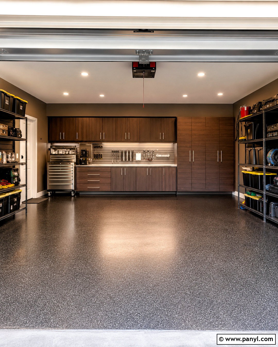 Mushroom Taupe Garage - 20 best garage paint colors