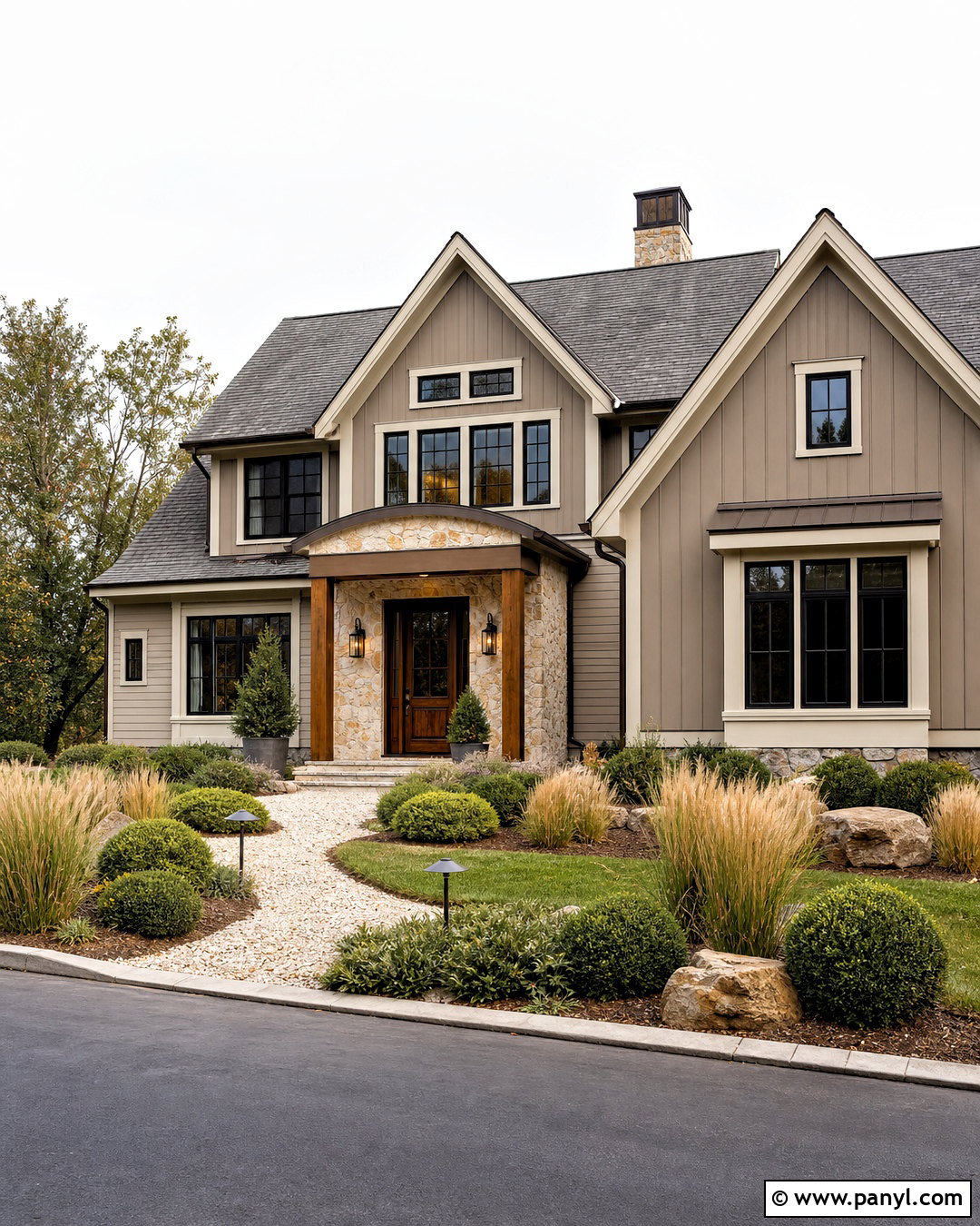 Mushroom Taupe House Color - 20 modern house colors