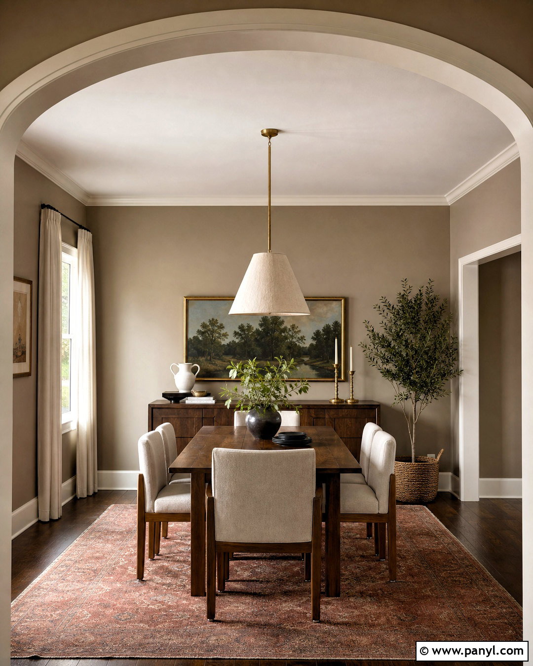 Mushroom Taupe Interior Paint - 20 interior paint colors