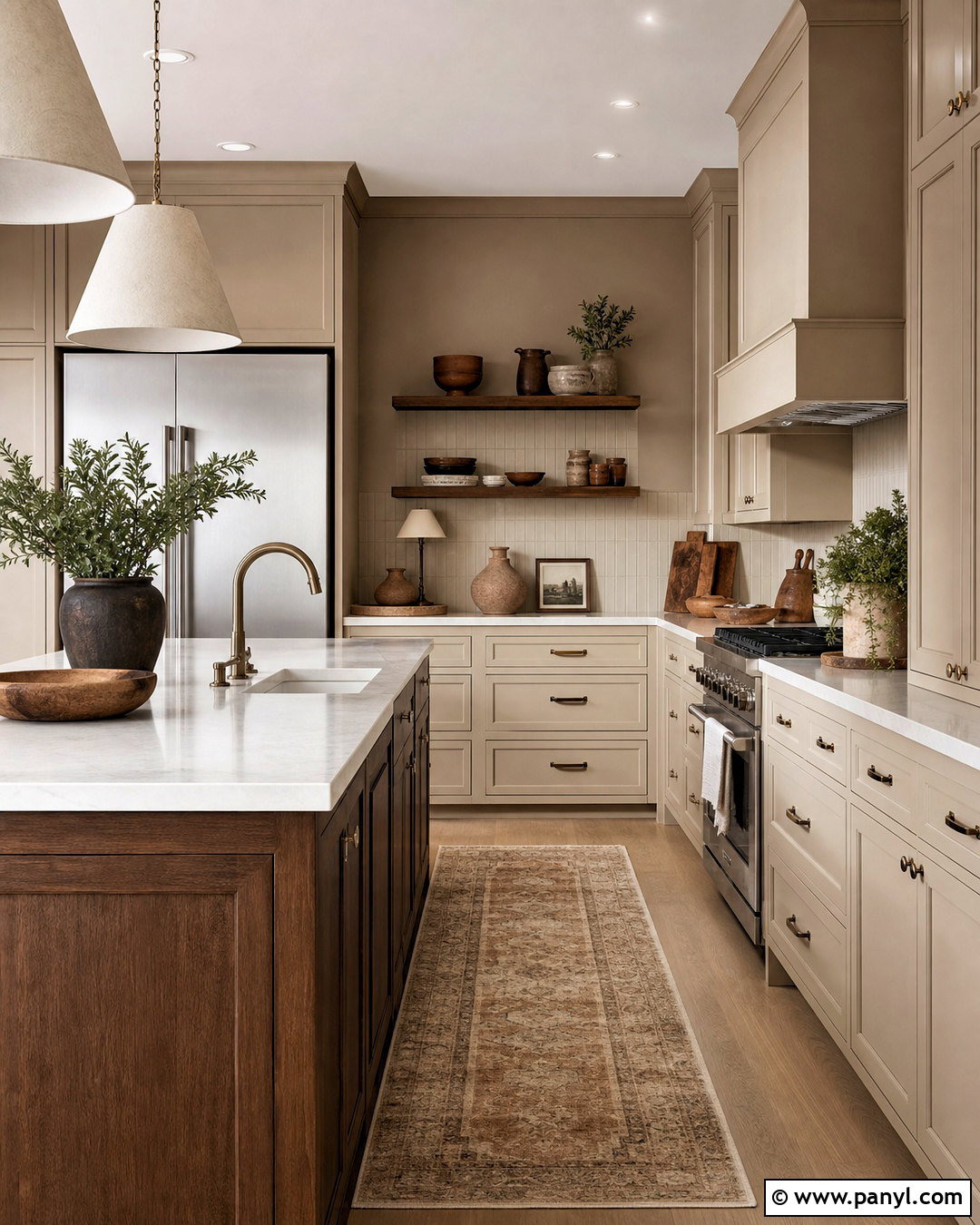 Mushroom Taupe Kitchen Walls - 20 kitchen paint colors for walls