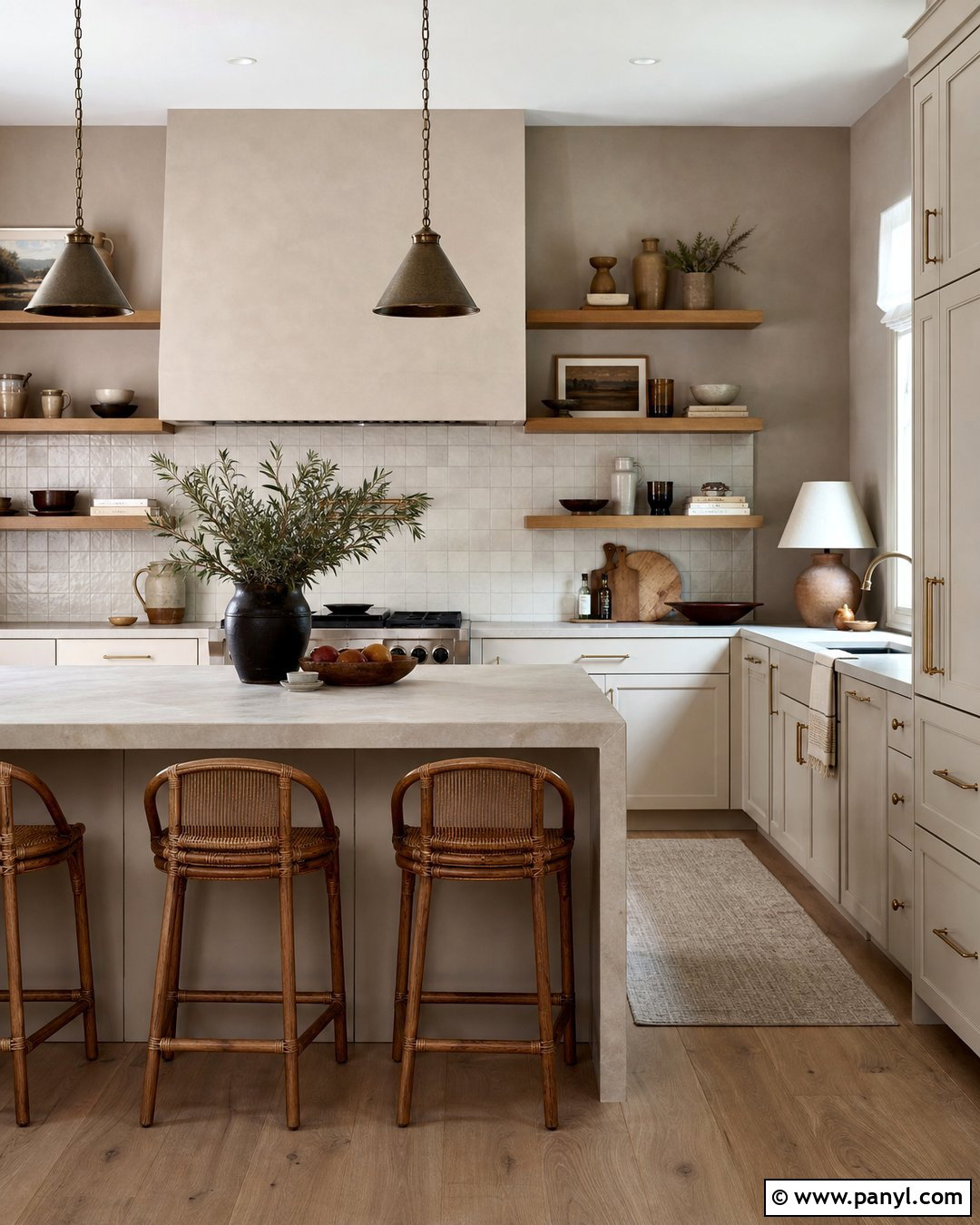 Mushroom Taupe Kitchen Walls - 35 Kitchen Color Ideas For Walls