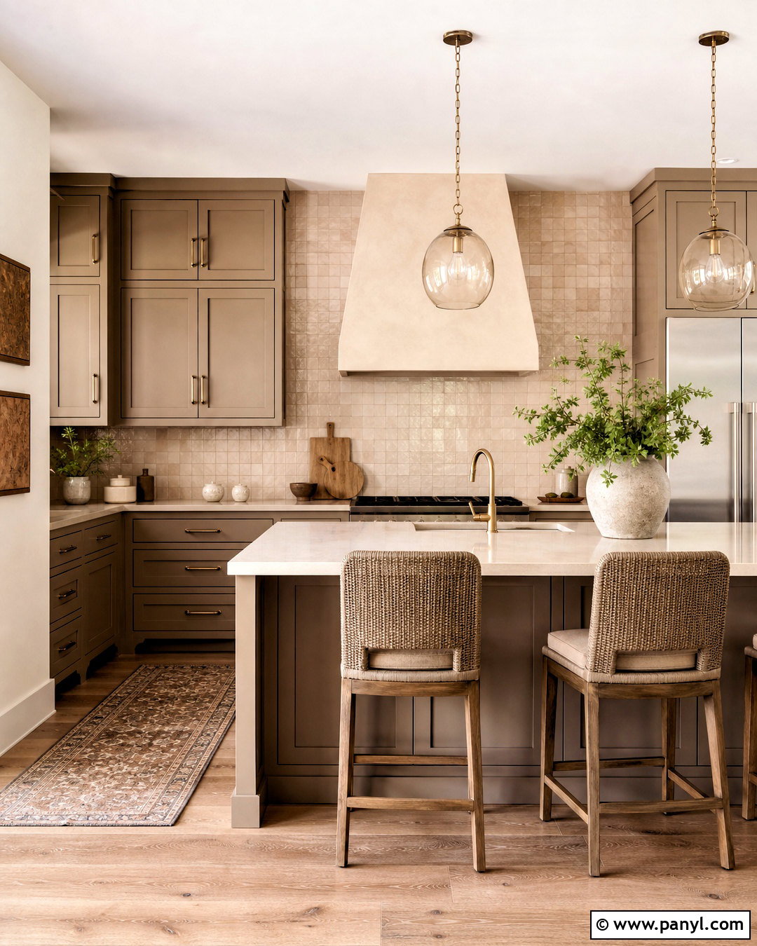 Mushroom Taupe Kitchen - 20 earthy kitchen ideas