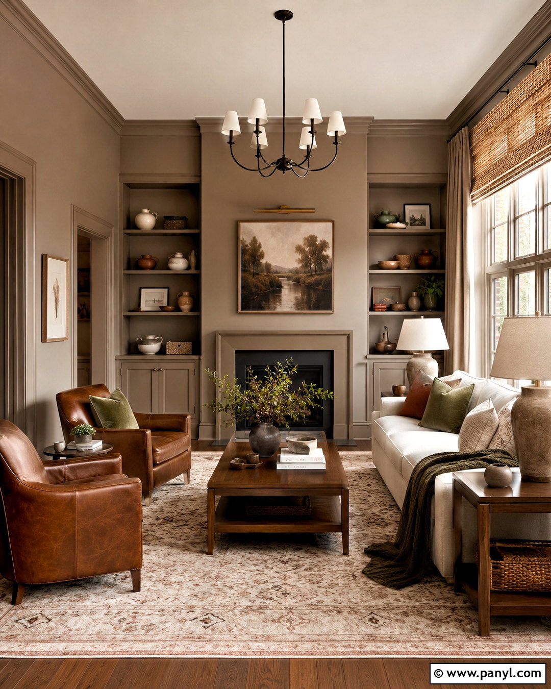 Mushroom Taupe Living Room - 20 interior design living room colors