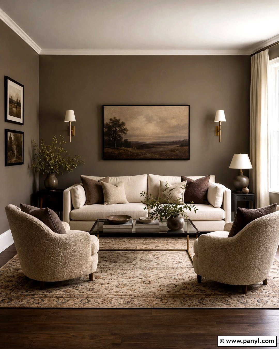 Mushroom Taupe Living Room Walls - 20 Living Room Wall Color Ideas Modern Ideas