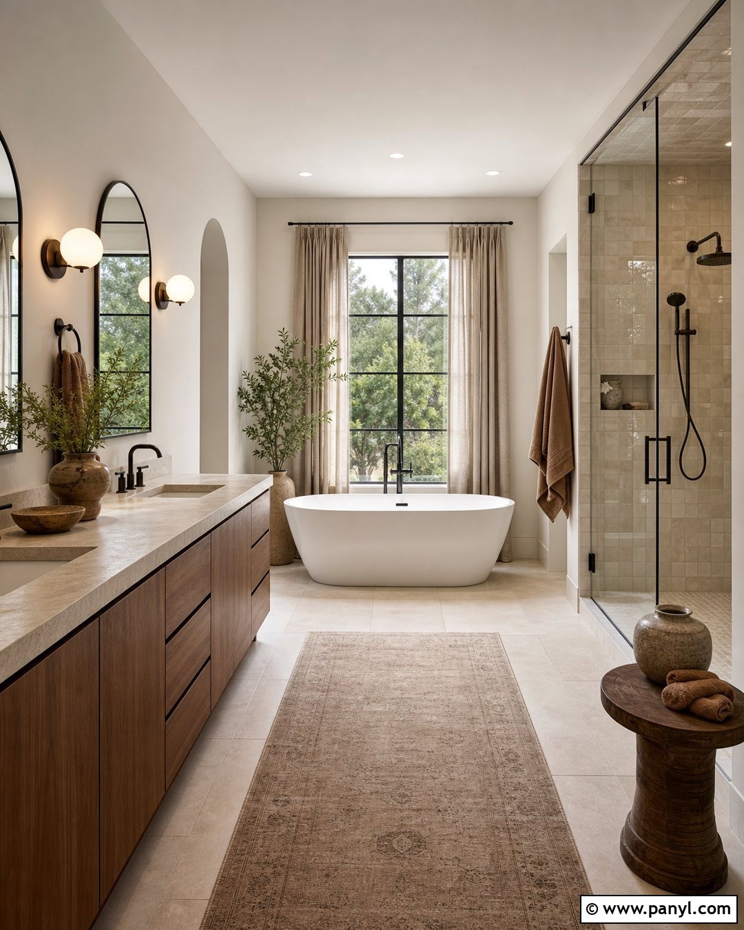 Mushroom Taupe Master Bath Walls - 25 Master Bath Wall Color Ideas