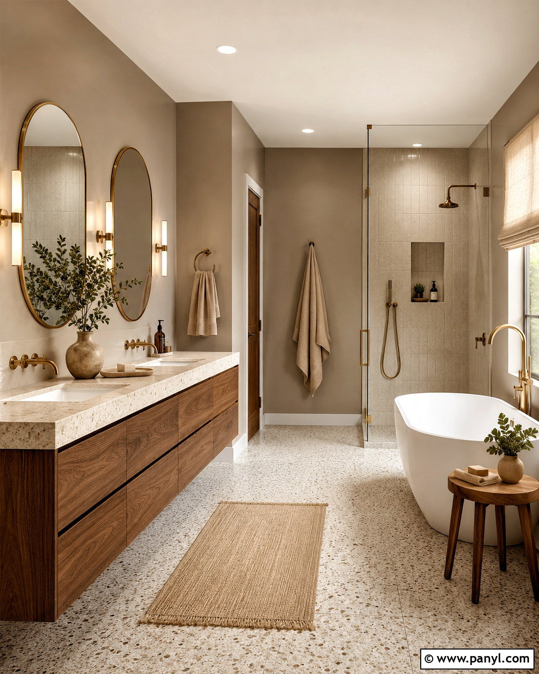 Mushroom Taupe Master Bath - 20 master bath paint colors