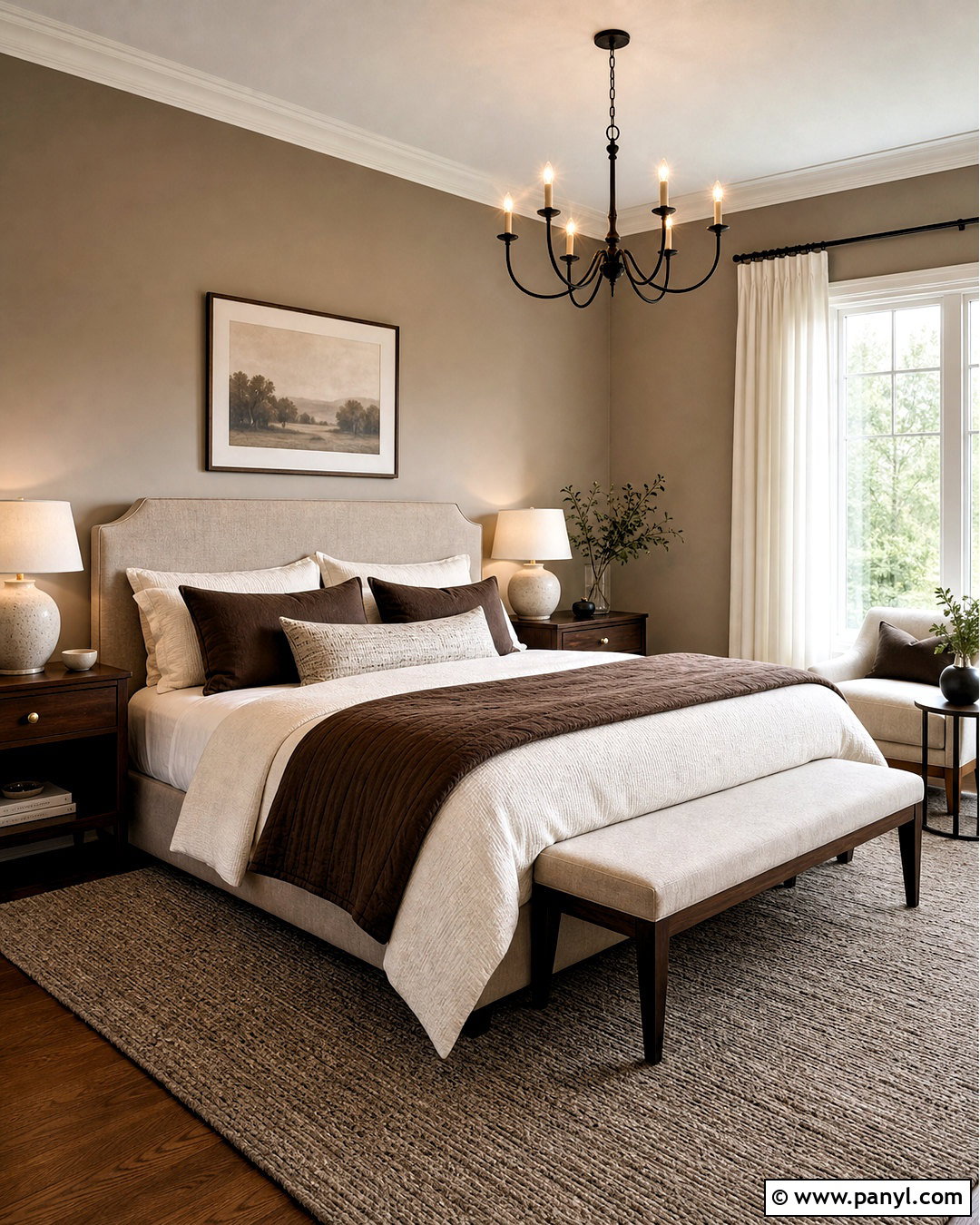 Mushroom Taupe Paint Color - 20 earthy paint colors