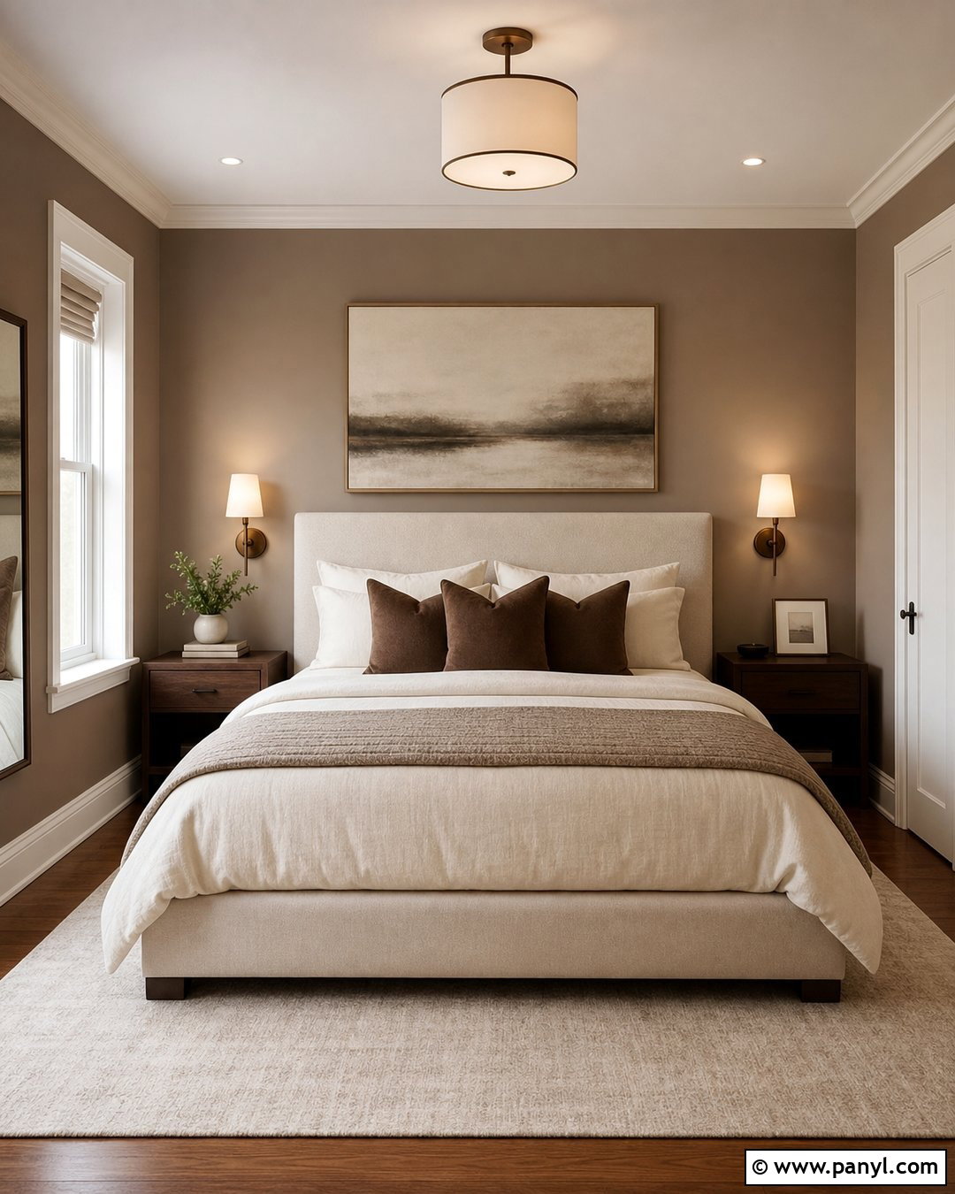 Mushroom Taupe Wall Color - 50 wall color ideas