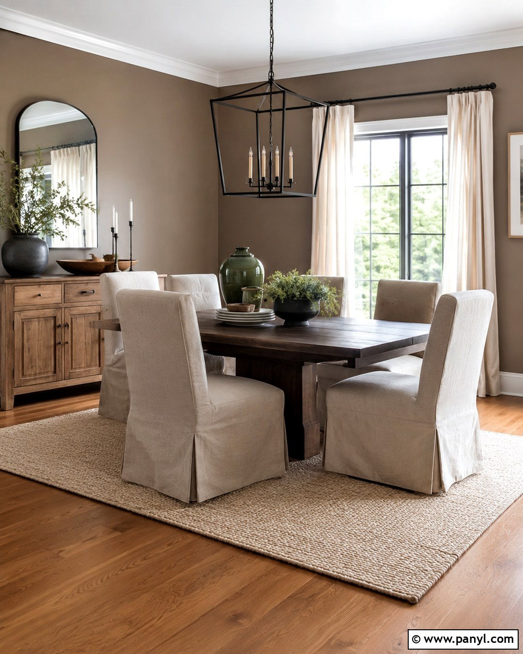 Mushroom Taupe Wall Color - 20 Best Wall Color For Honey Oak Floors
