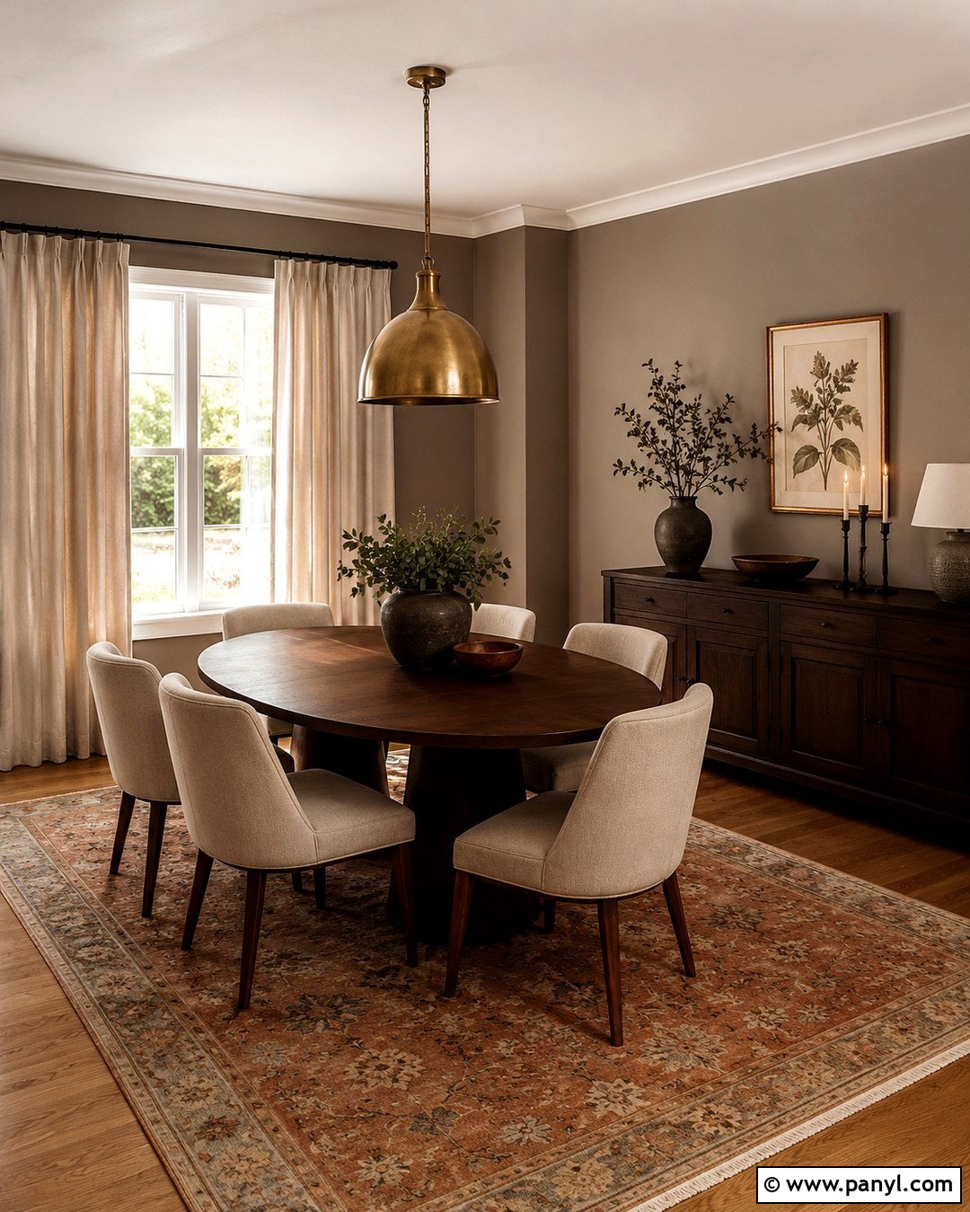 Mushroom Taupe Wall Color - 20 Cozy Home Wall Colors
