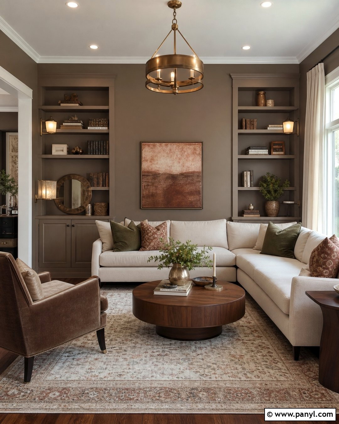 Mushroom Taupe Wall Color - 35 home wall color ideas