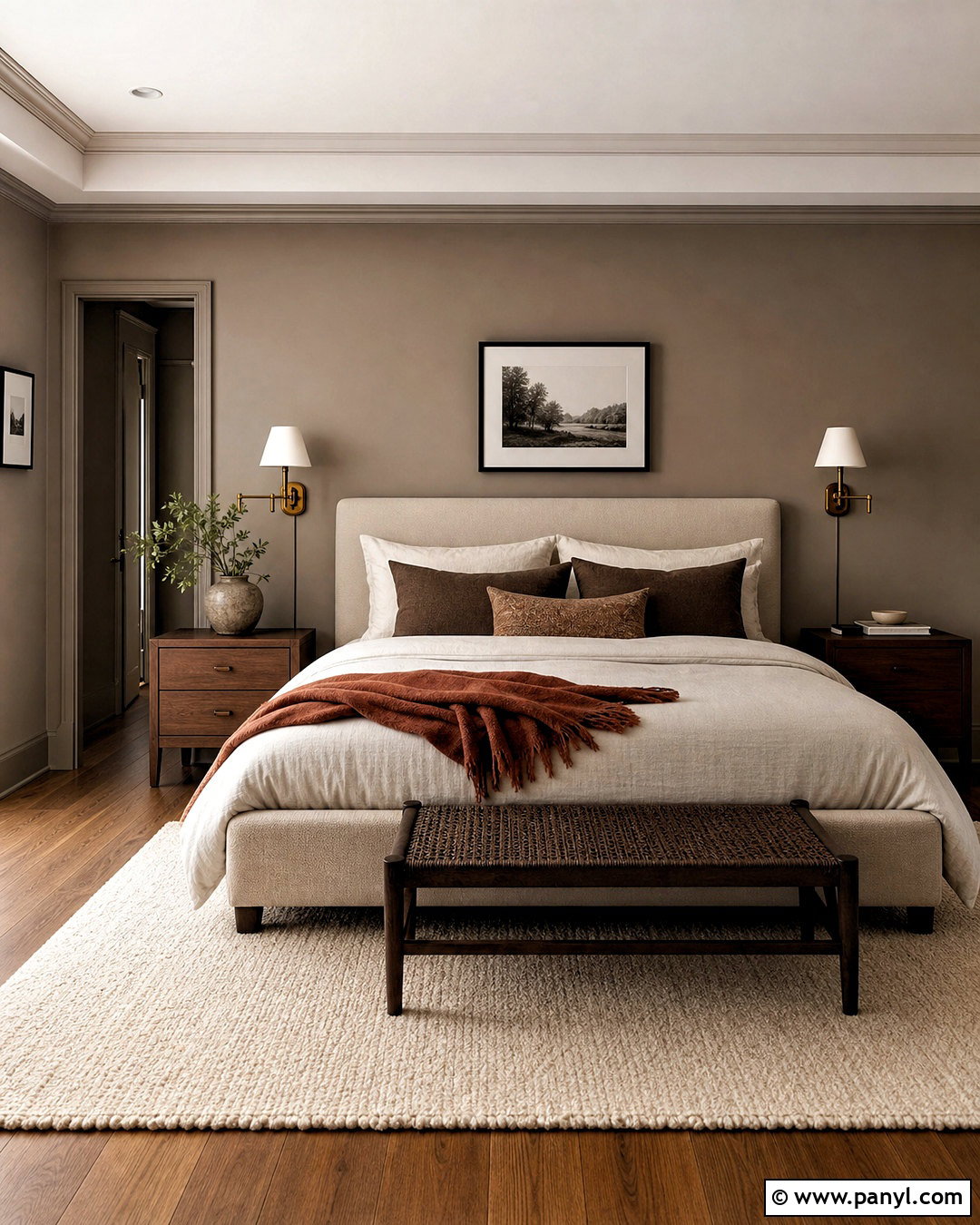 Mushroom Taupe Wall Paint - 20 wall paint color ideas
