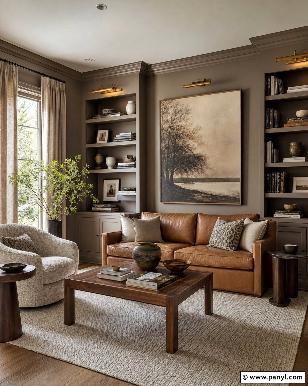 Mushroom Taupe Wall Shade - 20 Calming Neutral Wall Shades