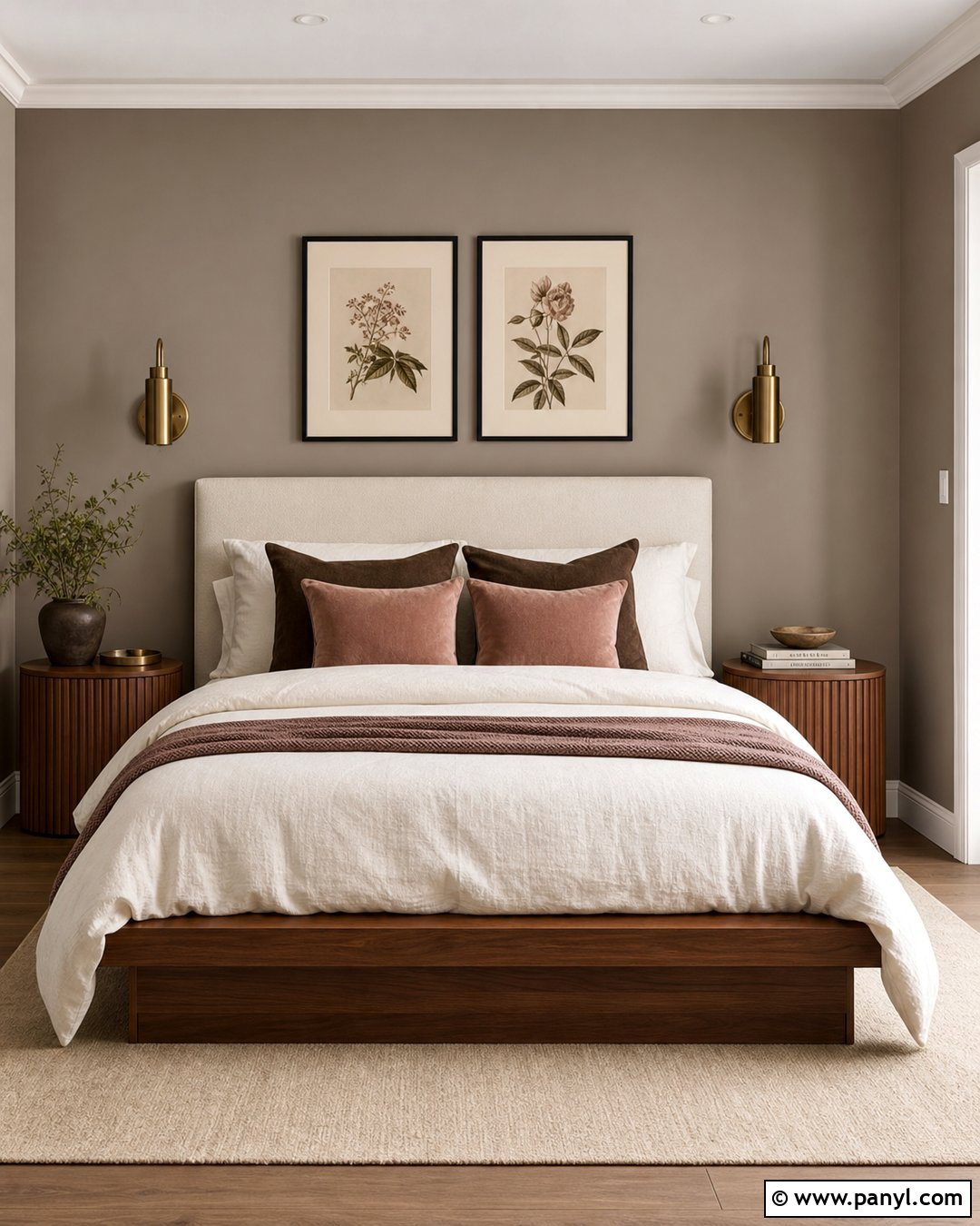 Mushroom Taupe Walls - 30 modern wall colors