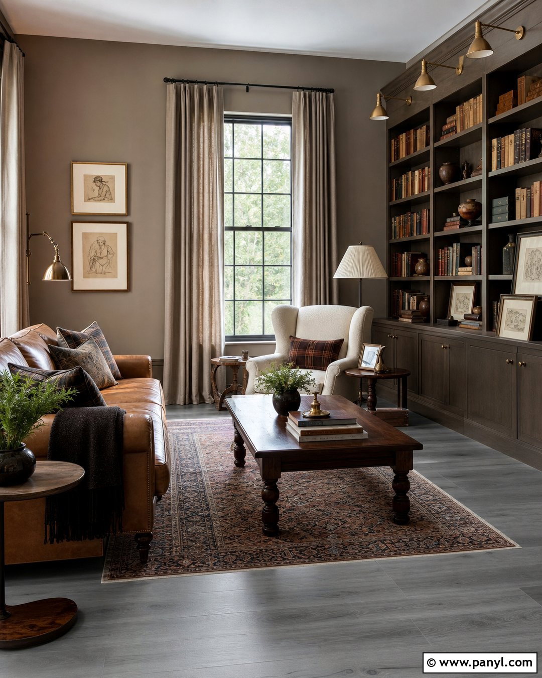 Mushroom Wall Color With Gray Floors - 30 wall color with gray floors