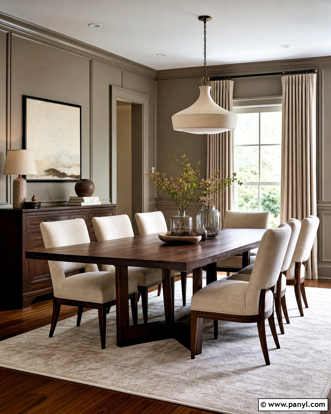 Mushroom Walls And Trim - 20 monochromatic walls and trim ideas