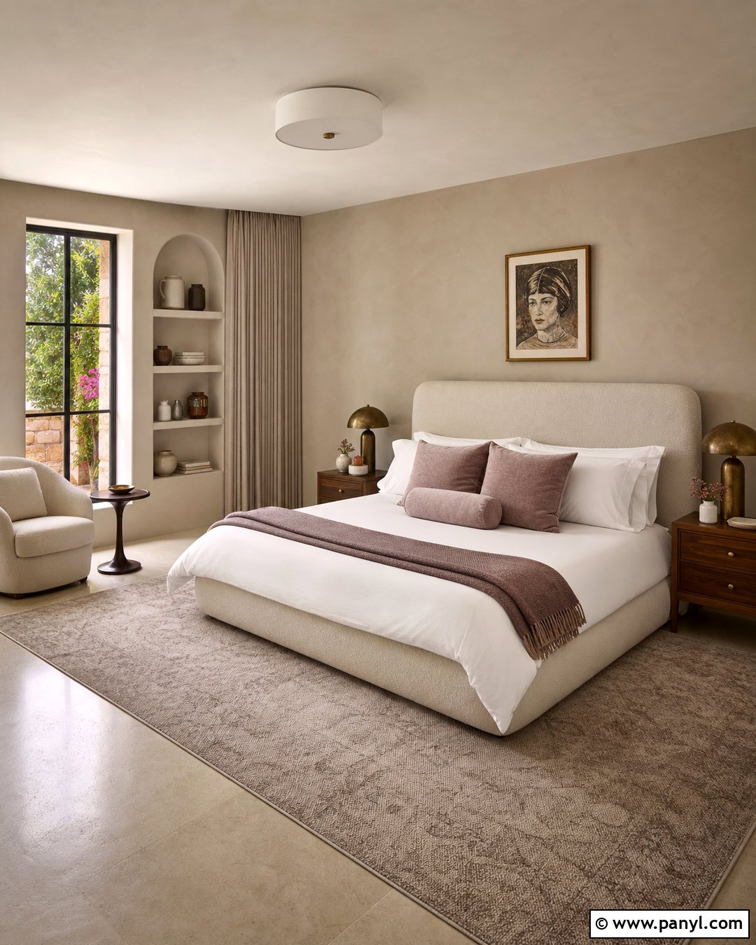Mushroom Walls With Travertine Floors - 20 Best Wall Color For Travertine Floors