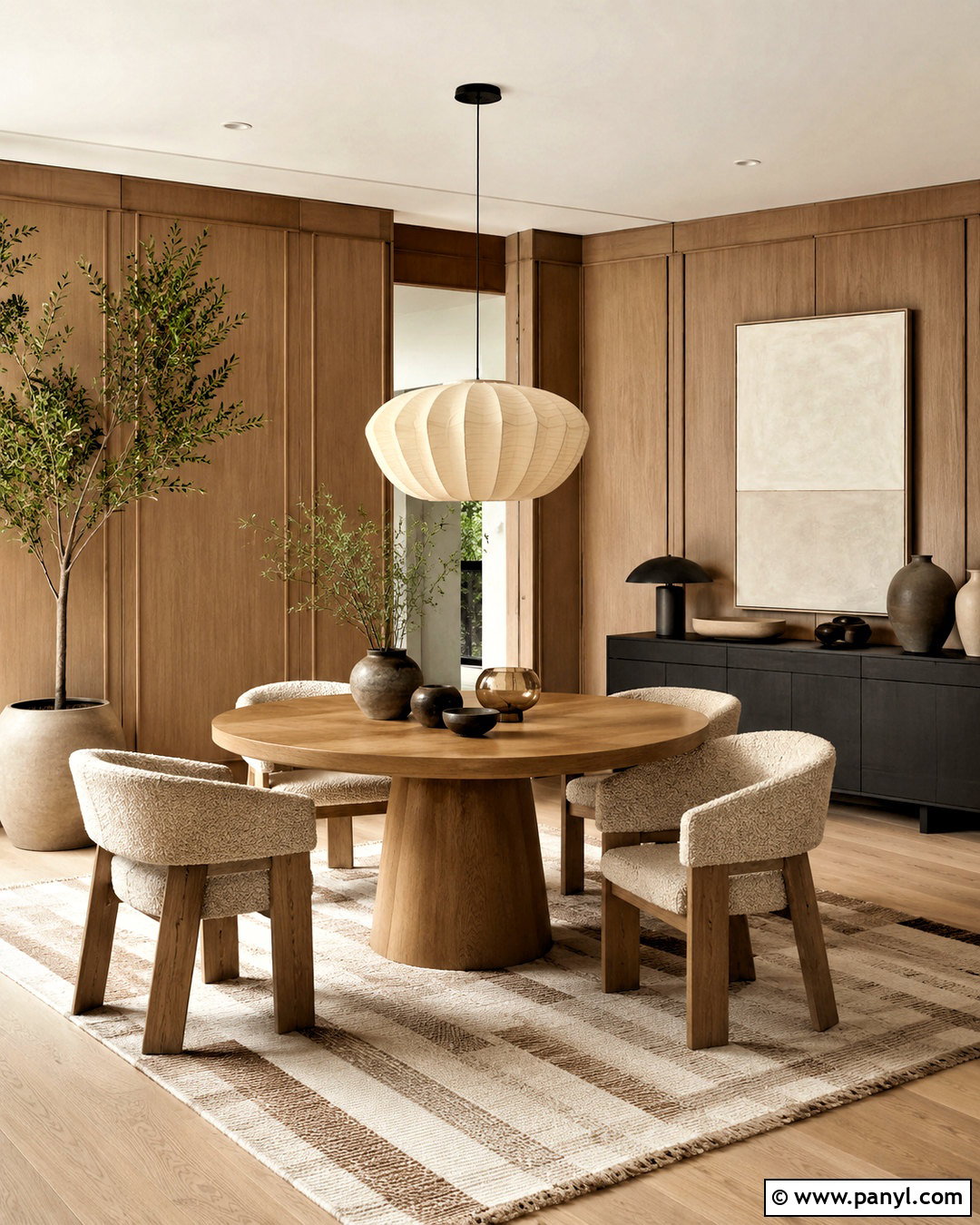 Mushroom Wood Paneling - 20 Wood Paneling Color Ideas