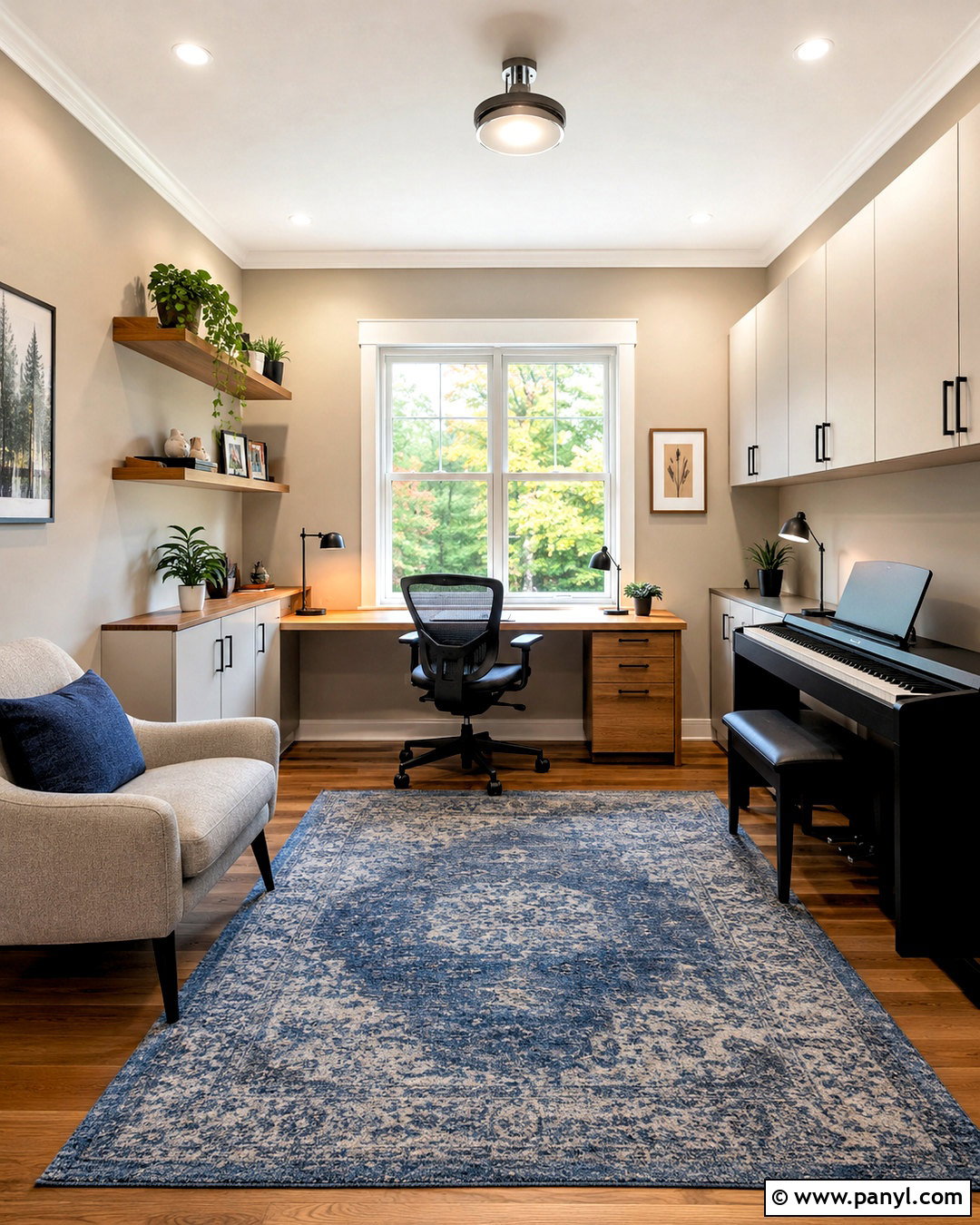 Music Room Home Office - 20 modern music room ideas