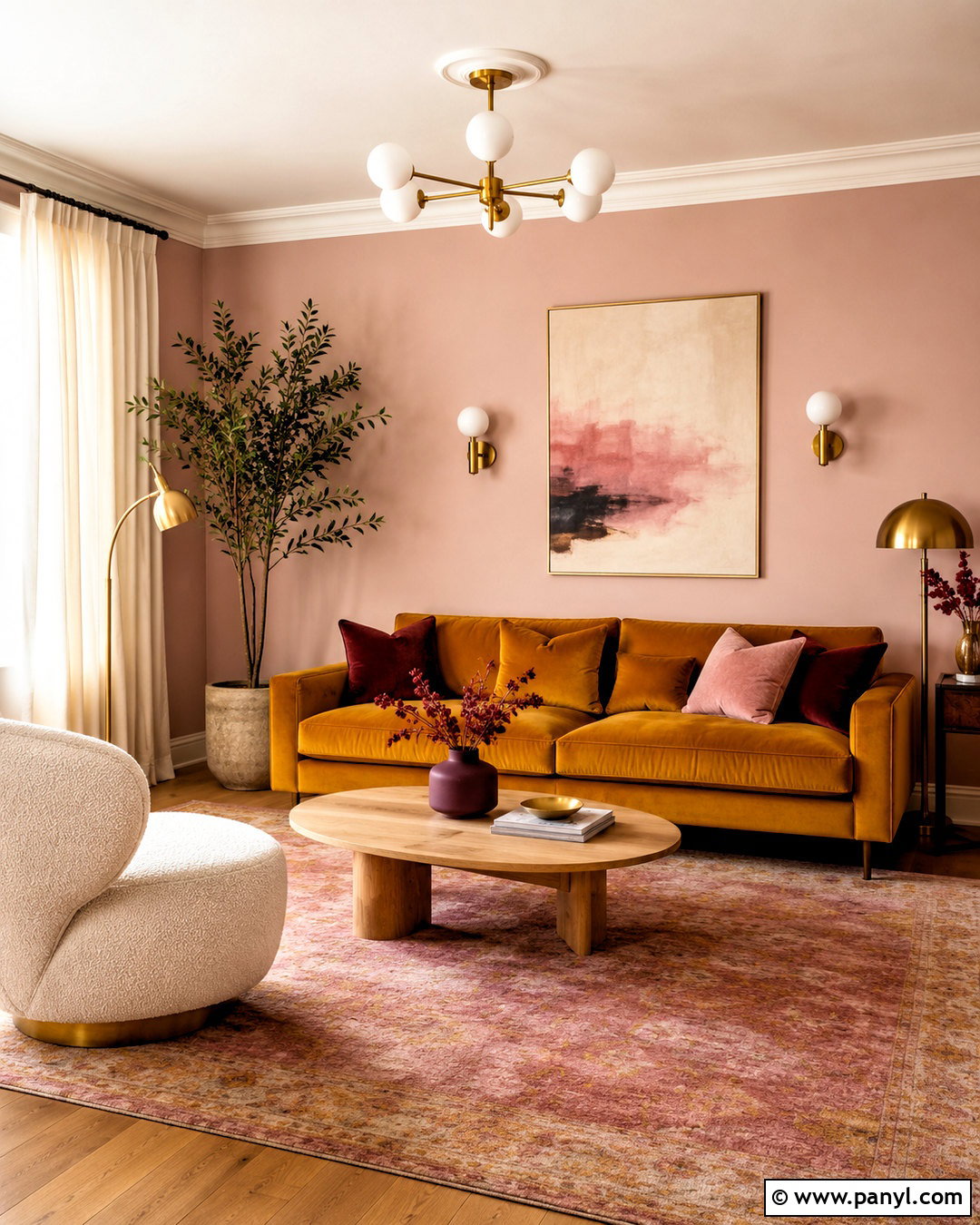 20 Mustard Color Living Room Ideas for Cozy Modern Style