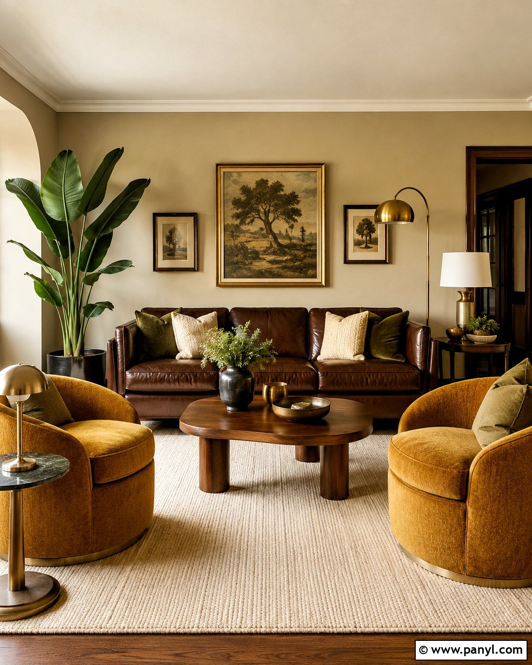 Mustard And Brown Living Room - 20 mustard color living room ideas