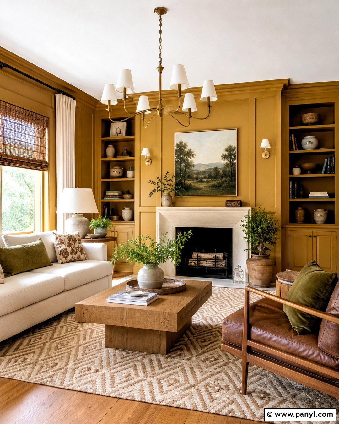 Mustard And Cream Living Room - 20 cozy living room warm colors