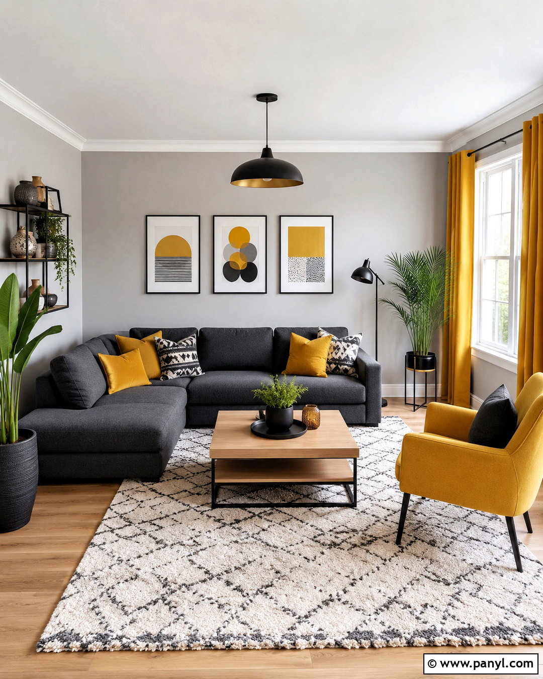 Mustard And Gray Living Room - 20 mustard color living room ideas