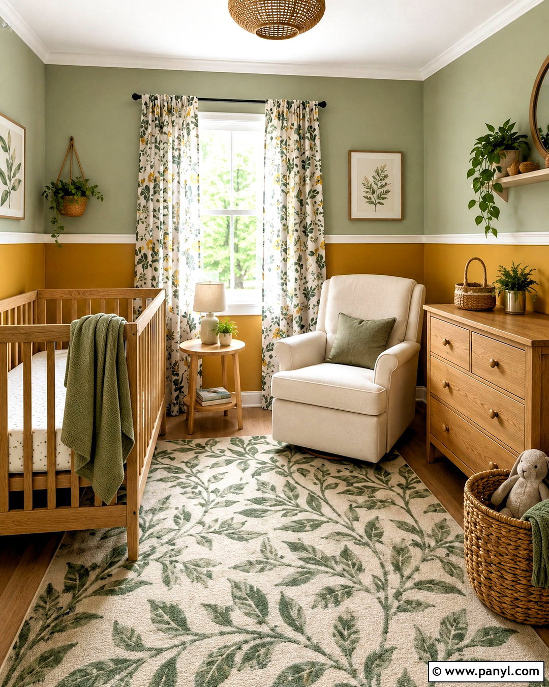 Mustard And Sage Green Nursery - 20 mustard nursery ideas