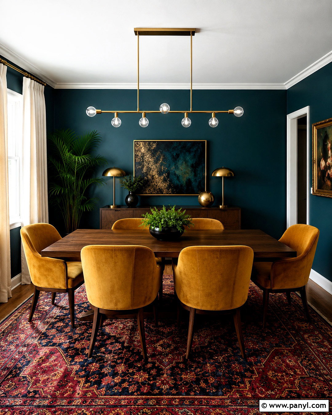 Mustard And Teal Dining Room - 20 mustard dining room ideas