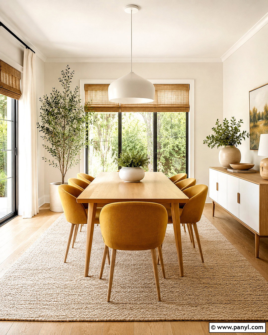 Mustard And White Dining Room - 20 mustard dining room ideas