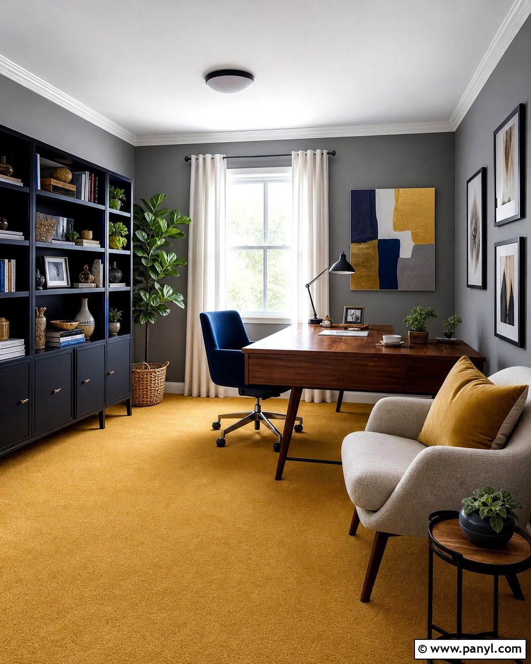 Mustard Carpet With Gray Walls - 30 Carpet Colors With Gray Walls