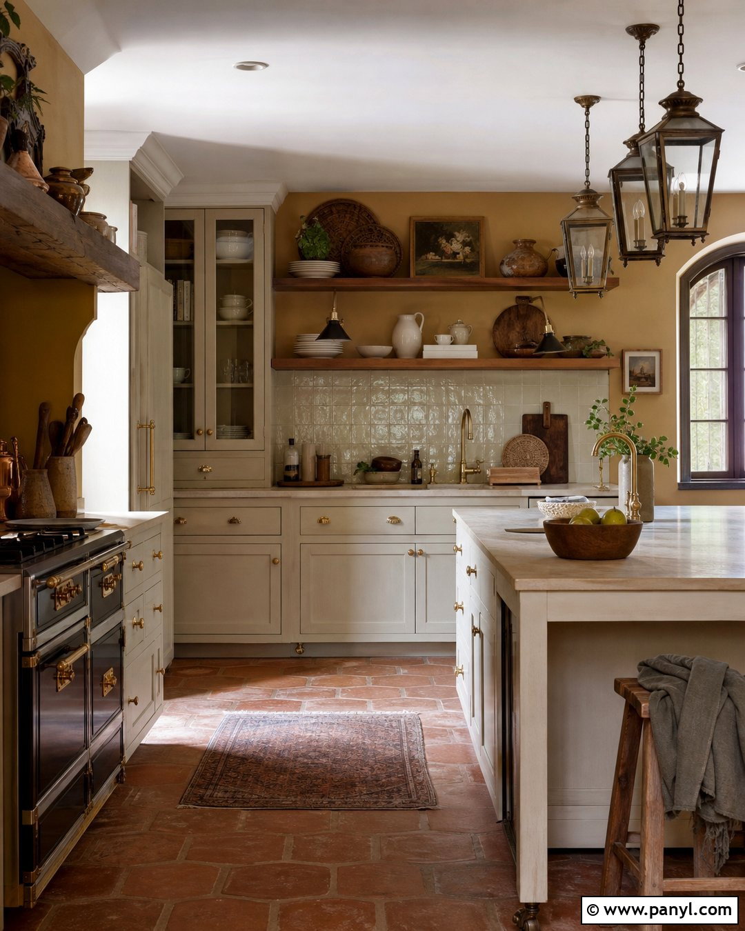 Mustard Kitchen Walls With Cream Cabinets - 30 mustard kitchen walls
