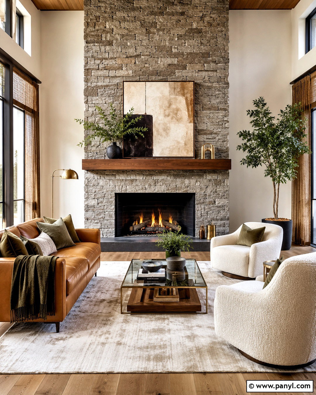 Mustard Mid Century Modern Living Room - 20 mid century modern living room ideas