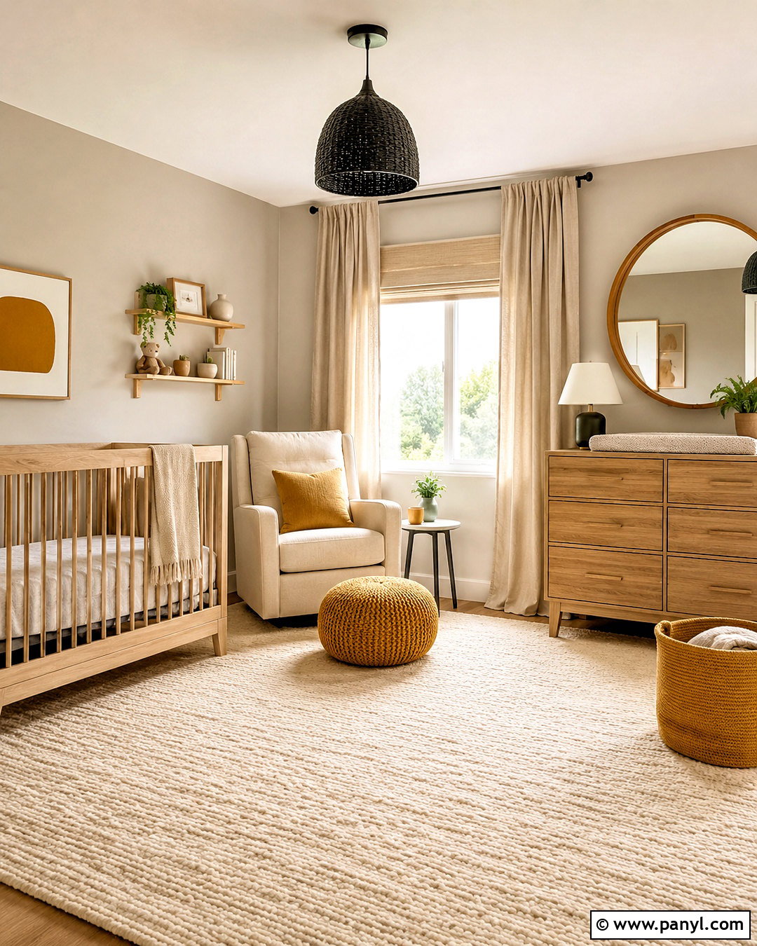 Mustard Neutral Nursery - 20 mustard nursery ideas