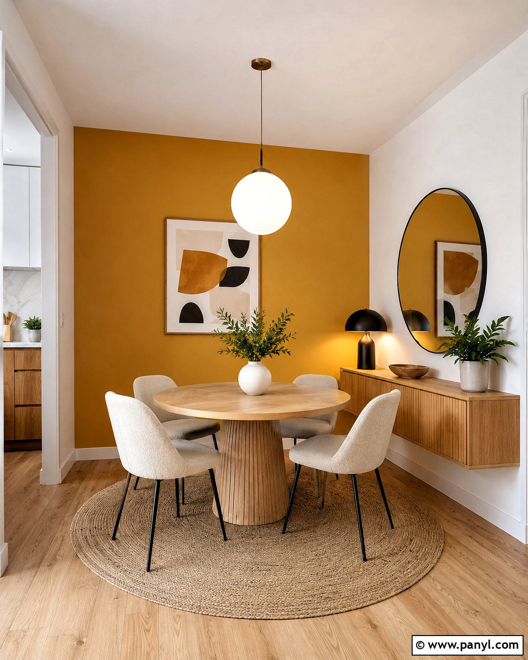 Mustard Small Dining Room - 20 mustard dining room ideas