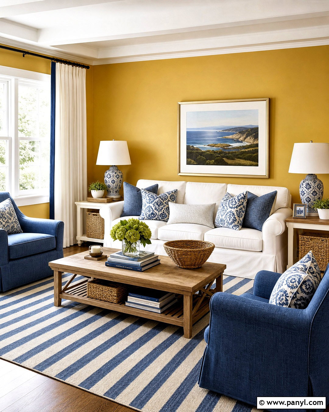 20 Mustard Walls Living Room Ideas for a Warm, Cozy Makeover