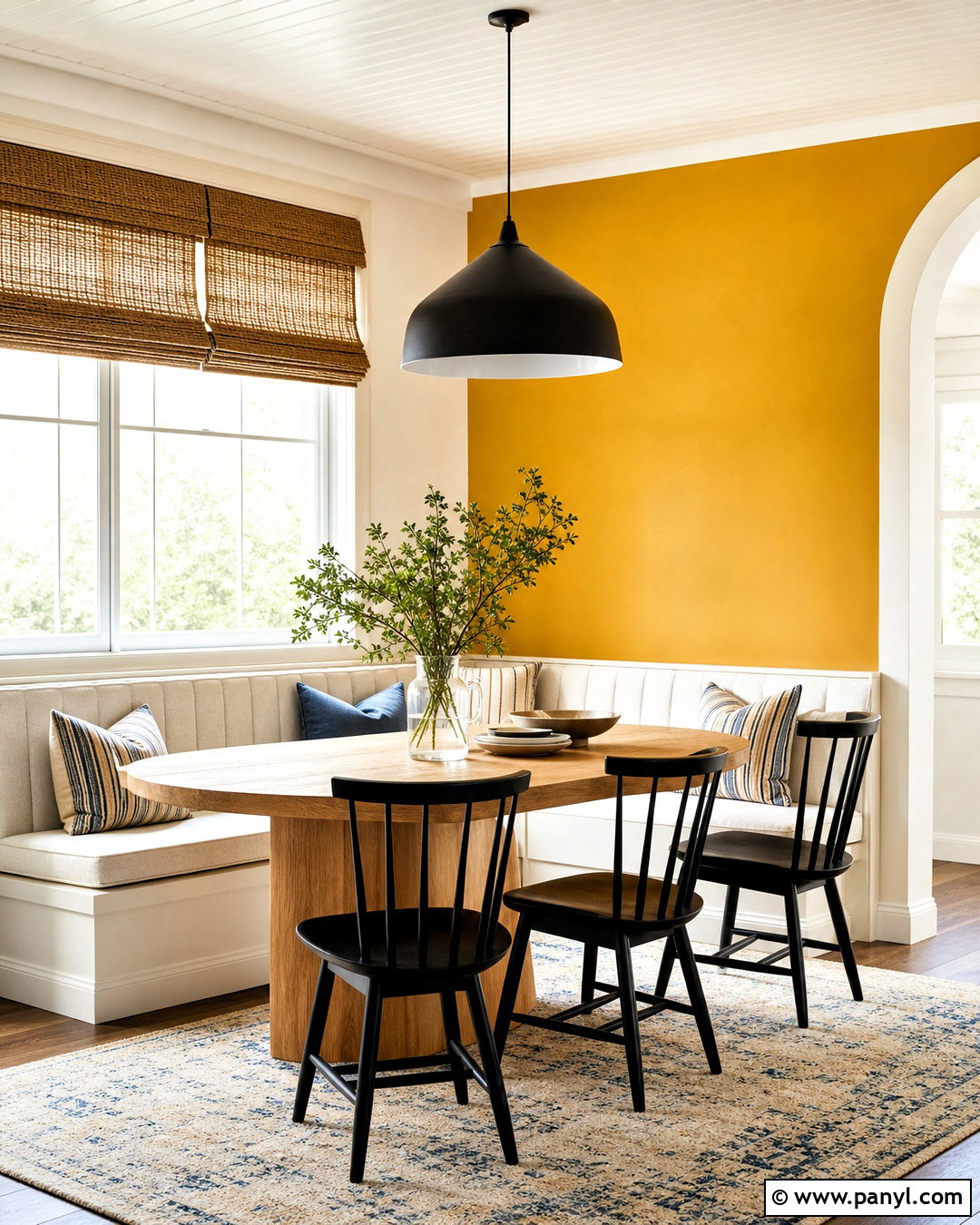 Mustard Yellow Accent Wall - 20 accent wall colors
