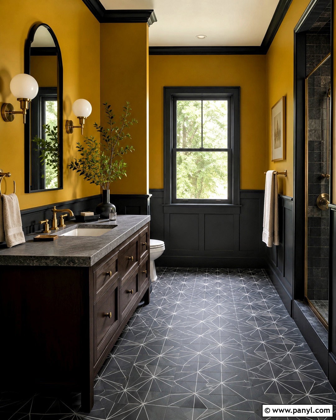 20 Yellow Bathroom Colors: Sunny Palettes for a Fresh Bathroom