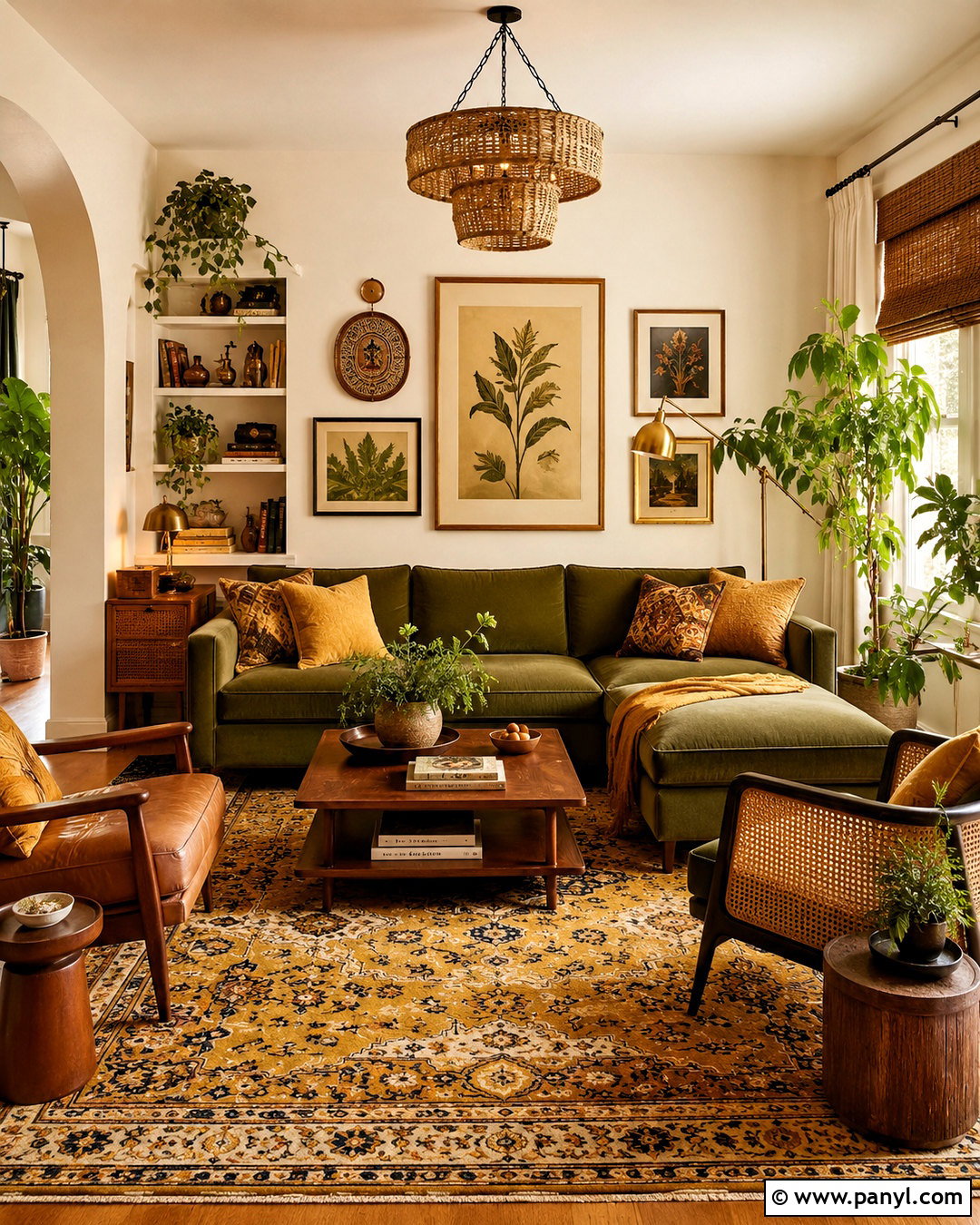 Mustard Yellow And Olive Boho Color Palette - 20 boho chic color palette ideas