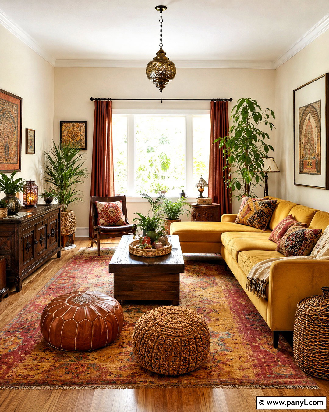 Mustard Yellow And Rust Bohemian Color Scheme - 20 bohemian color scheme ideas