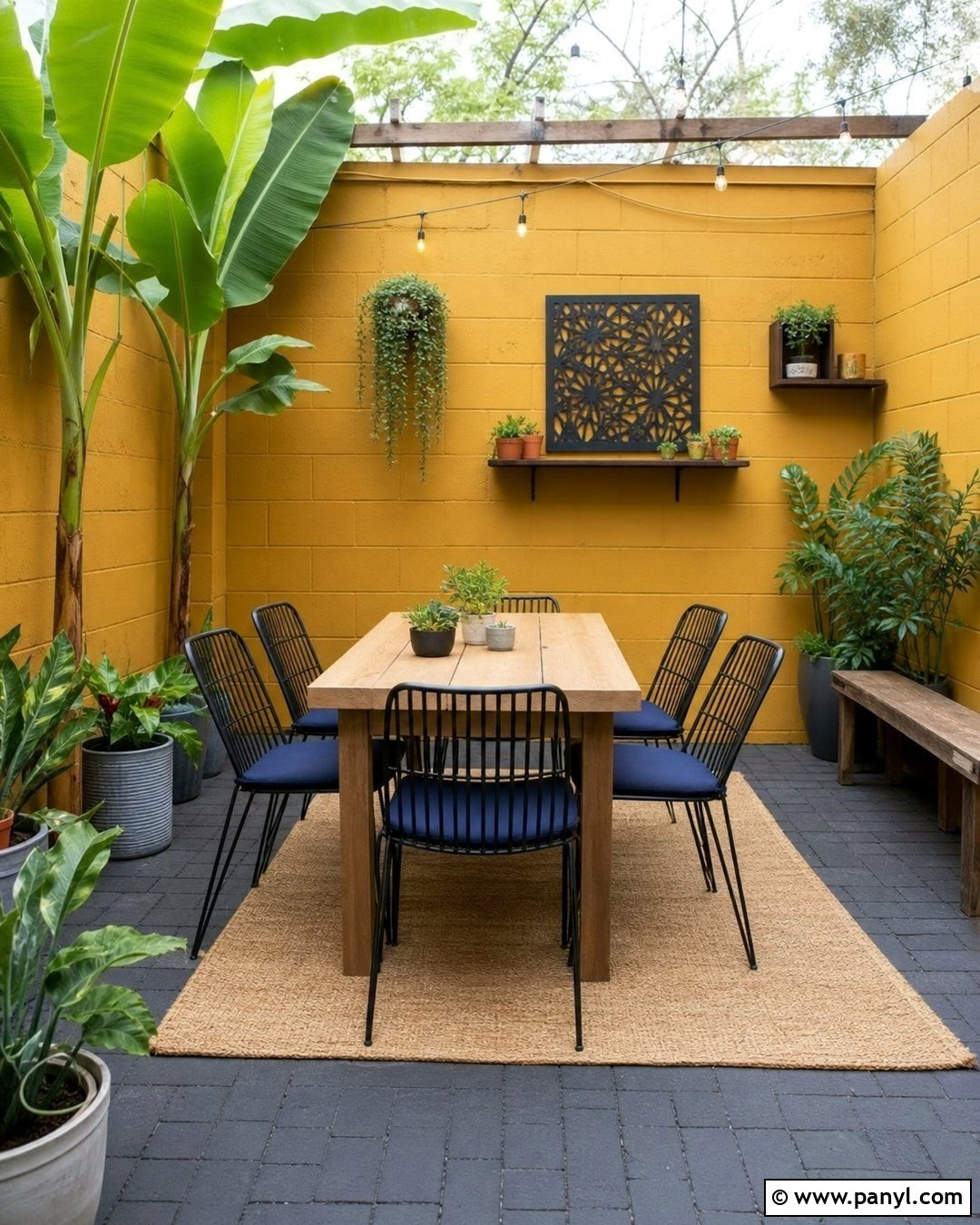 Mustard Yellow Cinder Block Wall - 20 Cinder Block Wall Colors