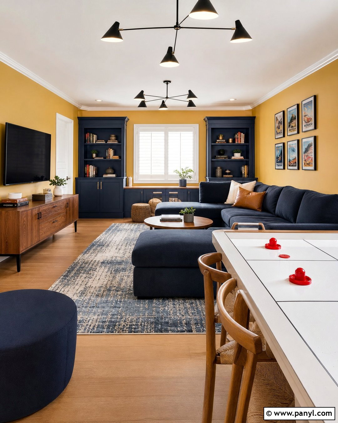Mustard Yellow Game Room - 20 Best Wall Color For Game Room Ideas