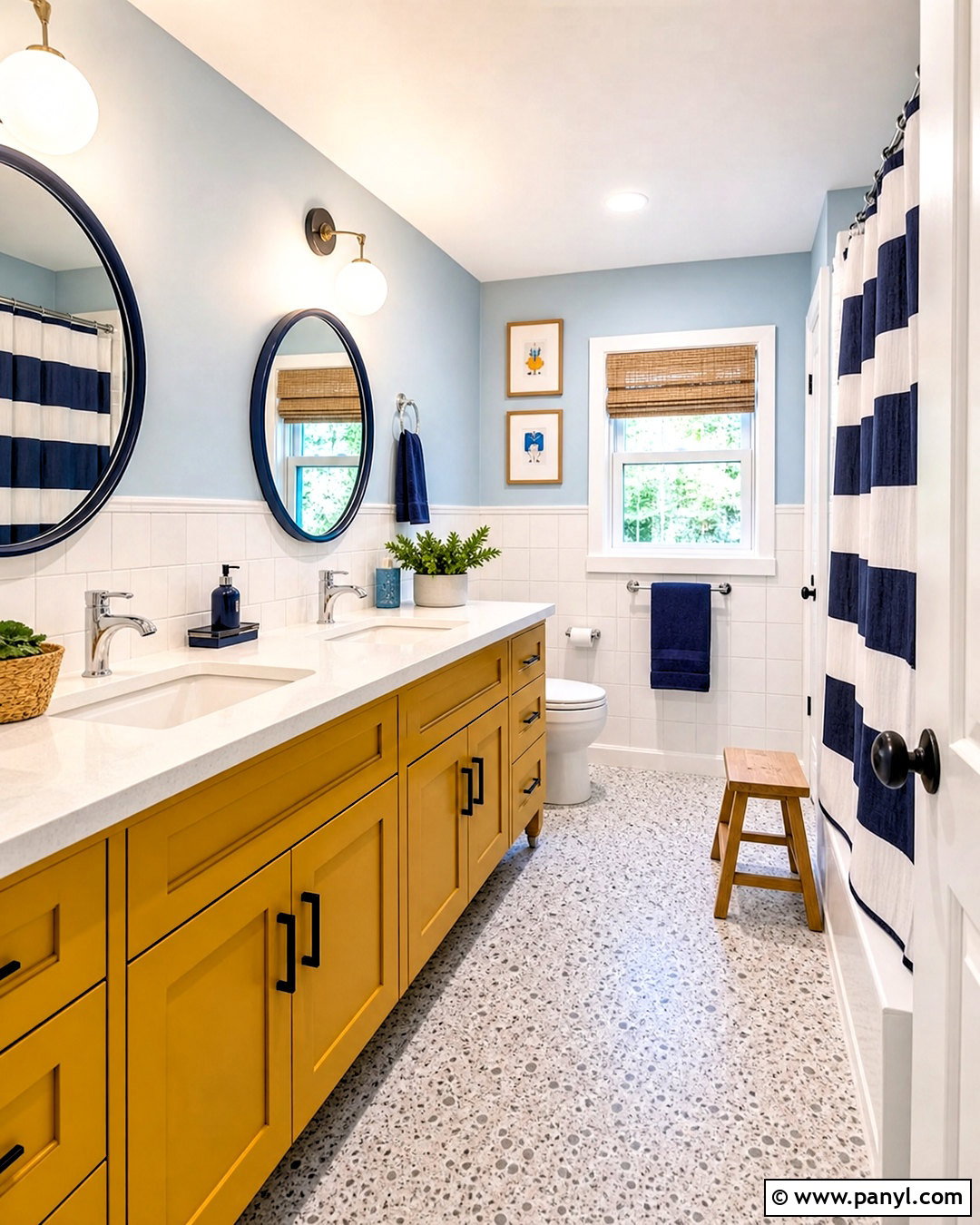 Mustard Yellow Kids Bathroom - 20 mustard yellow bathroom ideas