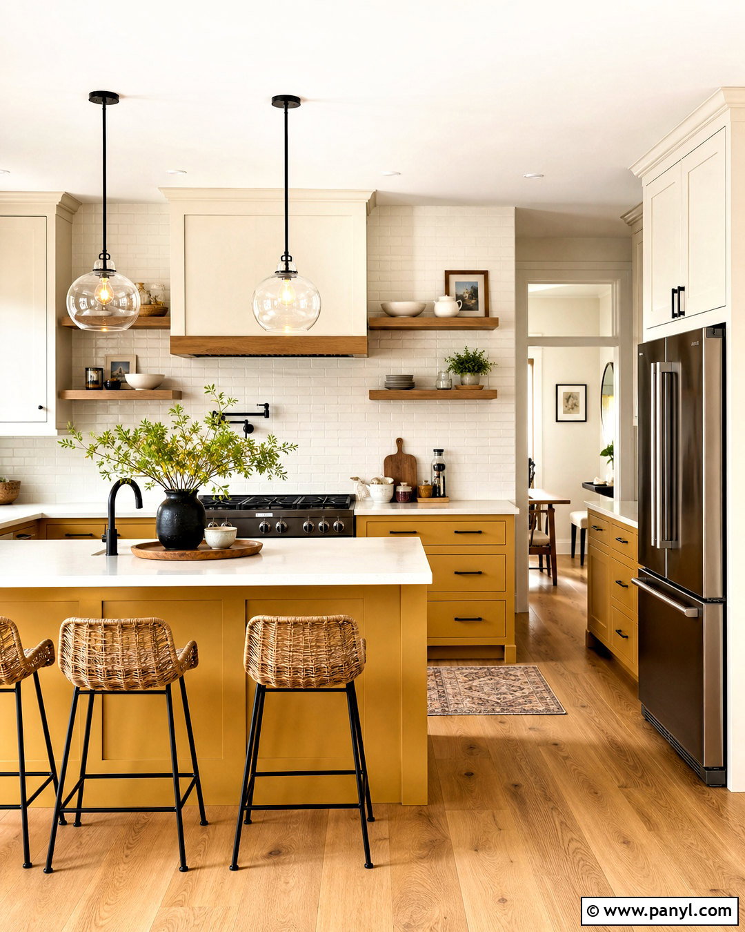 Mustard Yellow Kitchen Cabinets - 20 mustard yellow interior ideas